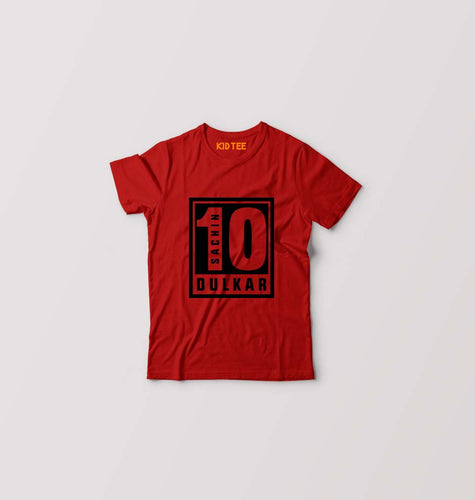 Sachin Tendulkar Kids T-Shirt for Boy/Girl-Red-Ektarfa.online
