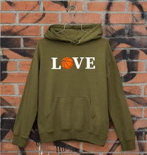 Load image into Gallery viewer, NBA Basketball Love Unisex Hoodie for Men/Women-Olive Green-Ektarfa.online

