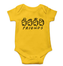 Load image into Gallery viewer, Among Us Kids Romper For Baby Boy/Girl-0-5 Months(18 Inches)-Yellow-Ektarfa.online

