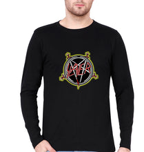 Load image into Gallery viewer, Slayer Full Sleeves T-Shirt for Men-Black-Ektarfa.online
