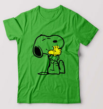 Load image into Gallery viewer, Snoopy T-Shirt for Men-flag green-Ektarfa.online
