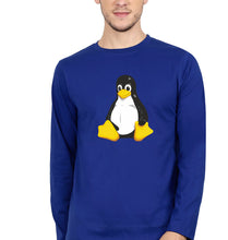Load image into Gallery viewer, Linux Full Sleeves T-Shirt for Men-Royal Blue-Ektarfa.online
