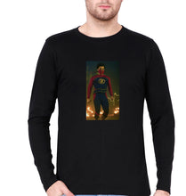 Load image into Gallery viewer, Minnal Murali Full Sleeves T-Shirt for Men-Black-Ektarfa.online
