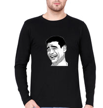 Load image into Gallery viewer, Yao Ming Face(Bitch Please) Full Sleeves T-Shirt for Men-Black-Ektarfa.online
