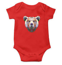 Load image into Gallery viewer, TRIANGLE_BEAR Kids Romper For Baby Boy/Girl-0-5 Months(18 Inches)-RED-Ektarfa.online
