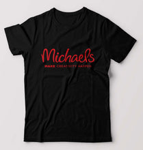 Load image into Gallery viewer, Michaels T-Shirt for Men-S(38 Inches)-Black-Ektarfa.online
