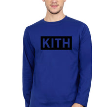 Load image into Gallery viewer, Kith Full Sleeves T-Shirt for Men-Royal Blue-Ektarfa.online

