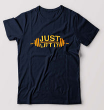 Load image into Gallery viewer, Gym T-Shirt for Men-Navy Blue-Ektarfa.online
