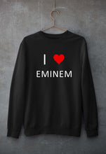 Load image into Gallery viewer, Eminem Unisex Sweatshirt for Men/Women-S(40 Inches)-Black-Ektarfa.online
