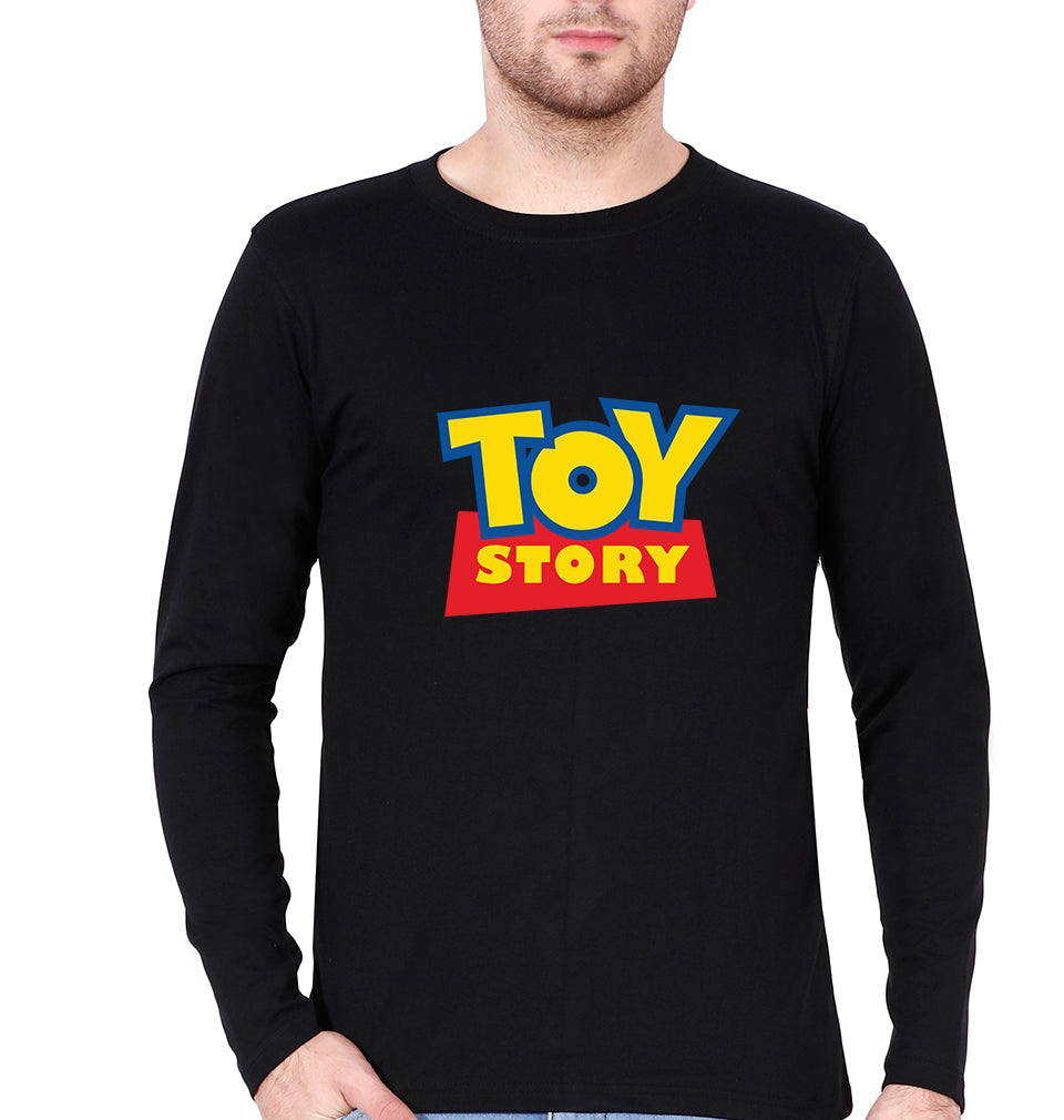 Toy Story Full Sleeves T-Shirt for Men-Black-Ektarfa.online
