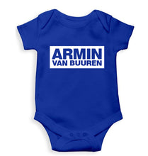 Load image into Gallery viewer, Armin Van Buuren Kids Romper For Baby Boy/Girl-0-5 Months(18 Inches)-Royal Blue-Ektarfa.online
