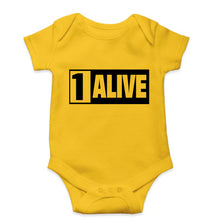 Load image into Gallery viewer, PUBG 1 Alive Kids Romper For Baby Boy/Girl-0-5 Months(18 Inches)-Yellow-Ektarfa.online
