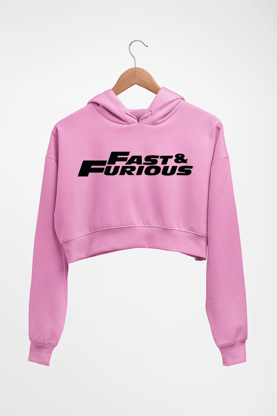 Fast & Furious Crop HOODIE FOR WOMEN