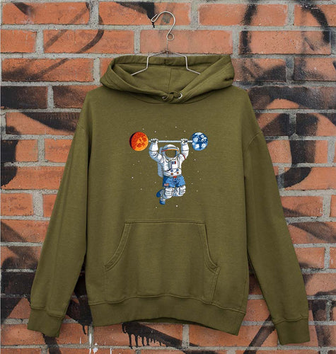 Gym Unisex Hoodie for Men/Women-Olive Green-Ektarfa.online