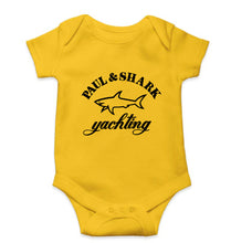 Load image into Gallery viewer, Paul &amp; Shark Kids Romper For Baby Boy/Girl-0-5 Months(18 Inches)-Yellow-Ektarfa.online
