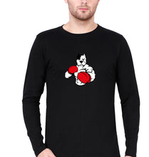Load image into Gallery viewer, Pitbull Boxing Full Sleeves T-Shirt for Men-Black-Ektarfa.online
