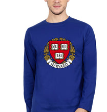 Load image into Gallery viewer, Harvard University Full Sleeves T-Shirt for Men-Royal Blue-Ektarfa.online
