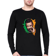 Load image into Gallery viewer, Conor McGregor Full Sleeves T-Shirt for Men-S(38 Inches)-Black-Ektarfa.online
