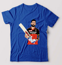 Load image into Gallery viewer, Virat Kohli T-Shirt for Men-Royal Blue-Ektarfa.online

