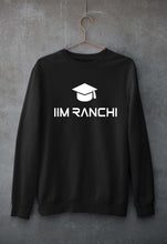 Load image into Gallery viewer, IIM Ranchi Unisex Sweatshirt for Men/Women-S(40 Inches)-Black-Ektarfa.online
