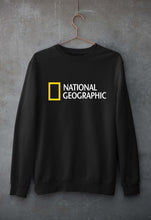 Load image into Gallery viewer, National Geographic Unisex Sweatshirt for Men/Women-S(40 Inches)-Black-Ektarfa.online
