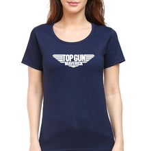Load image into Gallery viewer, Top Gun T-Shirt for Women-Navy Blue-Ektarfa.online
