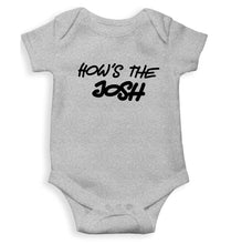 Load image into Gallery viewer, How&#39;s The Josh Kids Romper For Baby Boy/Girl-0-5 Months(18 Inches)-Grey-Ektarfa.online
