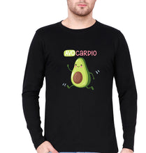 Load image into Gallery viewer, Avocado Full Sleeves T-Shirt for Men-Black-Ektarfa.online
