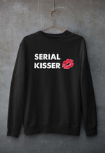 Load image into Gallery viewer, Serial Kisser Unisex Sweatshirt for Men/Women-S(40 Inches)-Black-Ektarfa.online
