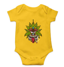 Load image into Gallery viewer, Tiki Joint Kids Romper For Baby Boy/Girl-0-5 Months(18 Inches)-Yellow-Ektarfa.online
