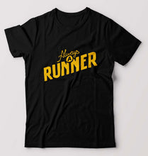 Load image into Gallery viewer, Runner Running T-Shirt for Men-Black-Ektarfa.online
