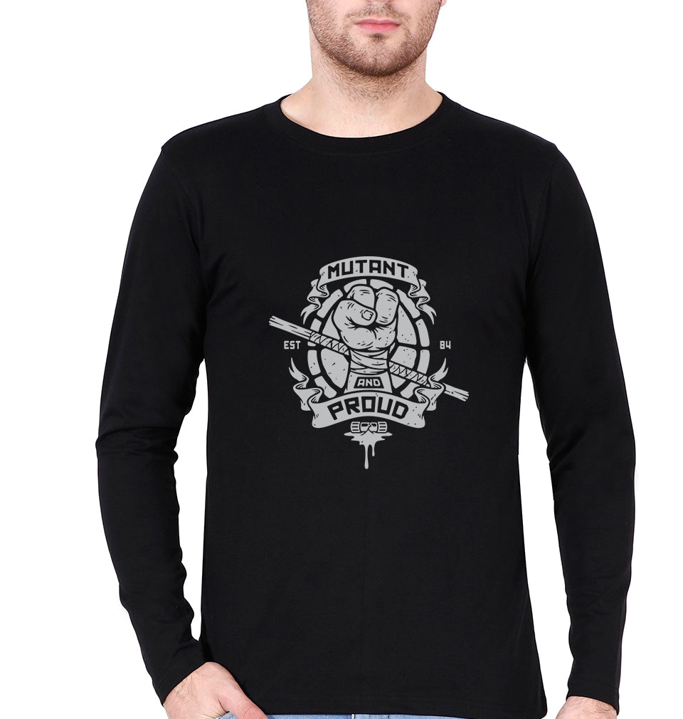 X-Men Mutant Full Sleeves T-Shirt for Men-Black-Ektarfa.online