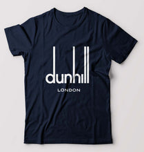 Load image into Gallery viewer, Dunhill T-Shirt for Men-S(38 Inches)-Navy Blue-Ektarfa.online
