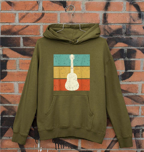Guitar Unisex Hoodie for Men/Women-Olive Green-Ektarfa.online