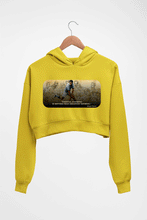 Load image into Gallery viewer, Dhyan Chand Crop HOODIE FOR WOMEN-Mustard Yellow-Ektarfa.online
