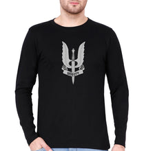 Load image into Gallery viewer, Balidaan Army Full Sleeves T-Shirt for Men-Black-Ektarfa.online
