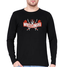 Load image into Gallery viewer, WWE Wrestle Mania Full Sleeves T-Shirt for Men-Black-Ektarfa.online
