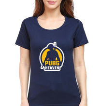Load image into Gallery viewer, PUBG Pubg Heaven T-Shirt for Women-Navy Blue-Ektarfa.online
