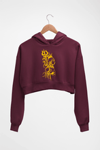 Load image into Gallery viewer, Mahakal Mahadev Bholenath Shiva Shivji Crop HOODIE FOR WOMEN-Maroon-Ektarfa.online
