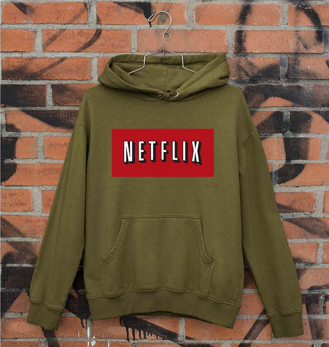 Netflix Unisex Hoodie for Men/Women-Olive Green-Ektarfa.online
