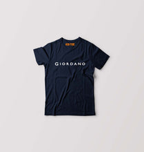 Load image into Gallery viewer, Giordano Kids T-Shirt for Boy/Girl-0-1 Year(20 Inches)-Navy Blue-Ektarfa.online
