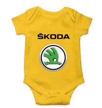 Load image into Gallery viewer, Skoda Kids Romper For Baby Boy/Girl-0-5 Months(18 Inches)-Yellow-Ektarfa.online
