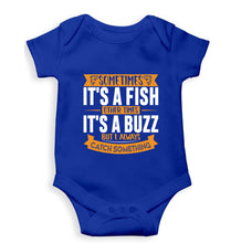 Load image into Gallery viewer, Fishing Kids Romper For Baby Boy/Girl-0-5 Months(18 Inches)-Royal Blue-Ektarfa.online
