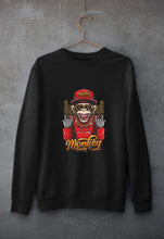 Load image into Gallery viewer, Hip Hop Monkey Unisex Sweatshirt for Men/Women-Black-Ektarfa.online
