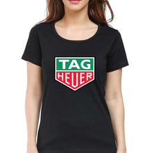 Load image into Gallery viewer, TAG Heuer T-Shirt for Women-XS(32 Inches)-Black-Ektarfa.online
