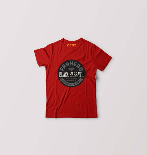 Black Sabbath Kids T-Shirt for Boy/Girl-Red-Ektarfa.online