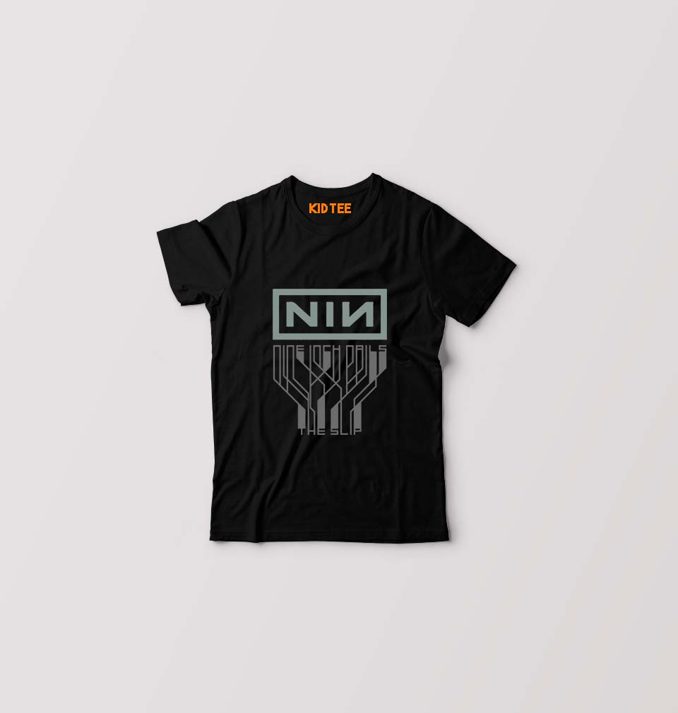 Nine Inch Nails Kids T-Shirt for Boy/Girl-Black-Ektarfa.online