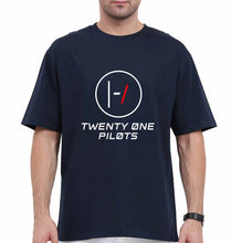 Load image into Gallery viewer, Twenty one pilots Oversized T-Shirt for Men-Navy Blue-Ektarfa.online
