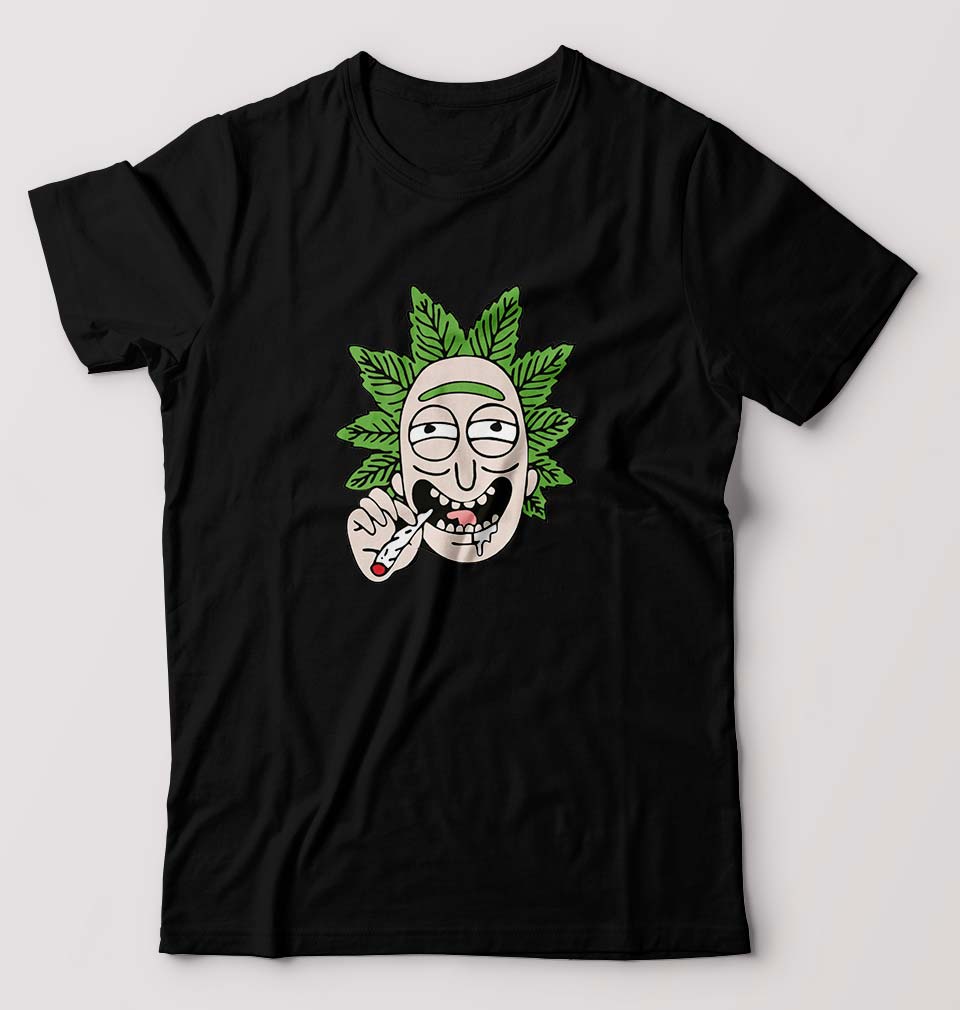 Rick and Morty T-Shirt for Men-Black-Ektarfa.online