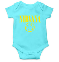 Load image into Gallery viewer, Nirvana Kids Romper Kids Romper For Baby Boy/Girl-0-5 Months(18 Inches)-Sky Blue-Ektarfa.online
